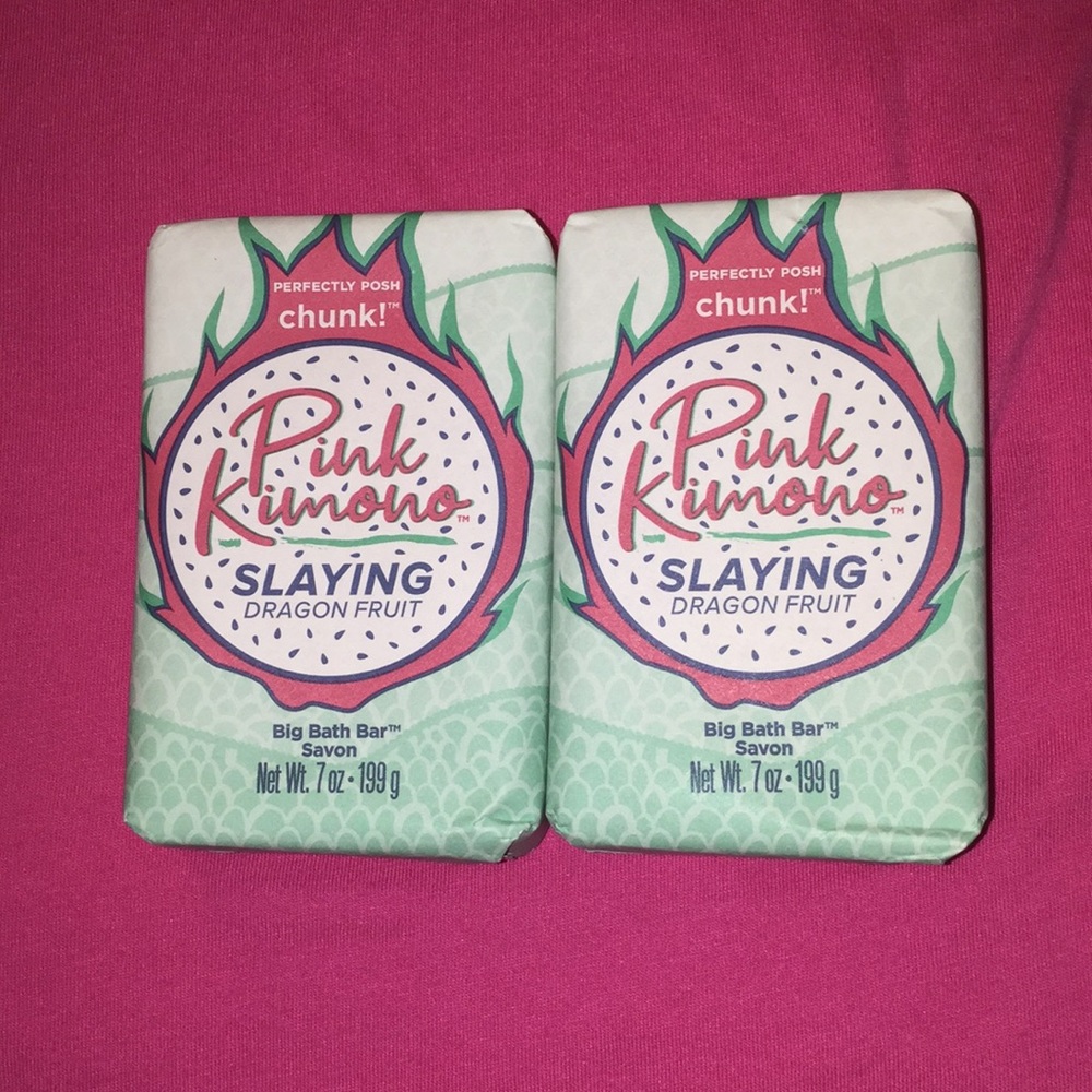 Pink Kimono bath bar